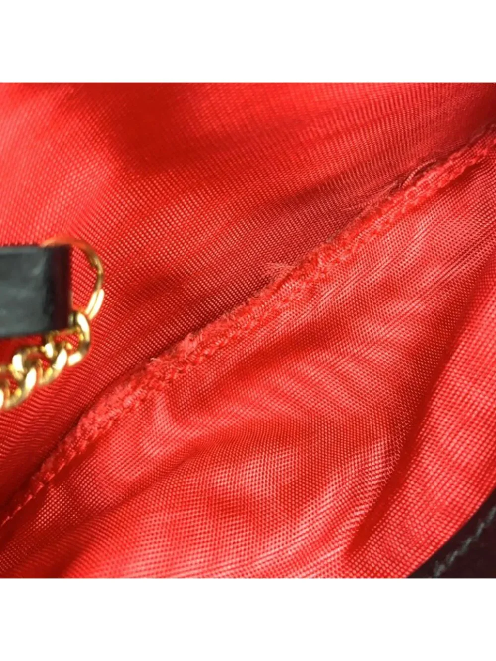Gucci Logo Leather Black Coin Case Gold